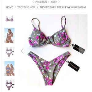 PINKCOLADA Tropez Bikini in Wild Bloom